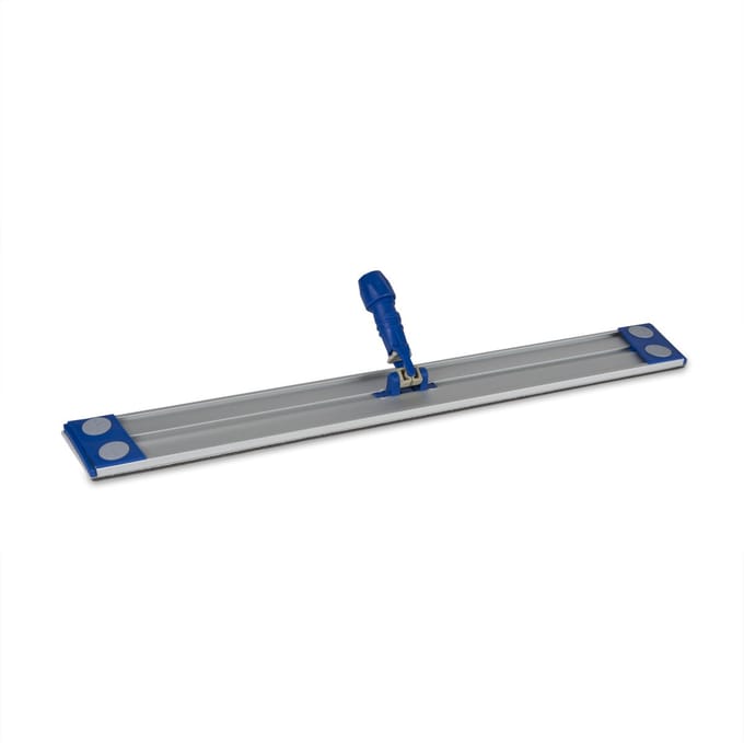 Vloerwisserframe 80cm aluminium met vlak foam met fixatiekoppeling - 10115719