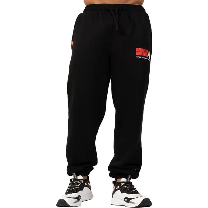 Gorilla Wear Classic Oversized Sweatpants - Zwart - M
