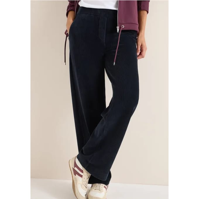 Wide Legs corduroy broek