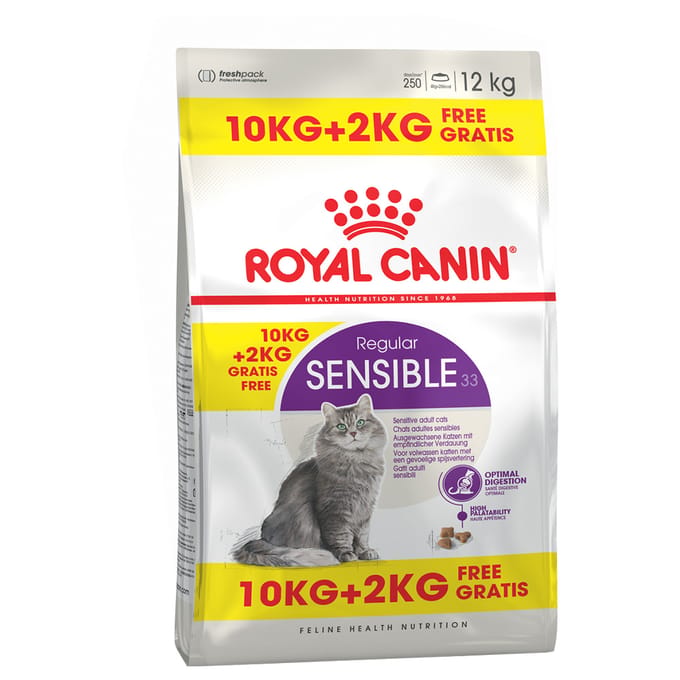 Royal Canin Sensible 33 - Kattenvoer - 12 kg Bonusbag
