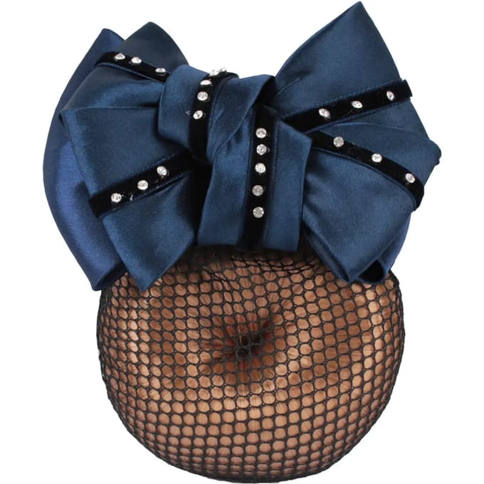 Horka Haarnetje Papillon Strass - Blauw