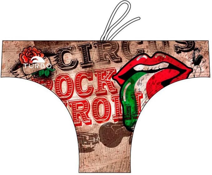 Turbo Tongue Zwemslip Veelkleurig 2XL Man