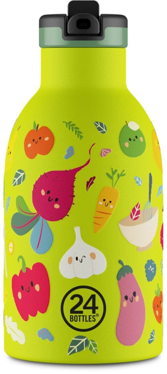 24Bottles Kids Clima drinkfles 300 ml Capaciteit - veggie friends