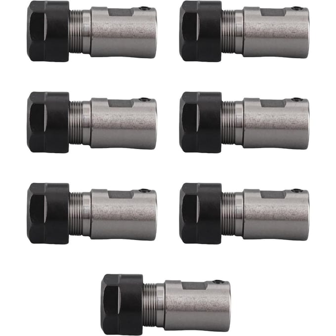 7 STuks ER11 5mm Motoras Houder Verlengstuk ER11 1‑7mm Spanset