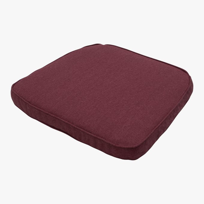 Wicker universeel ca.48x48cm Bordeaux canvas eco+