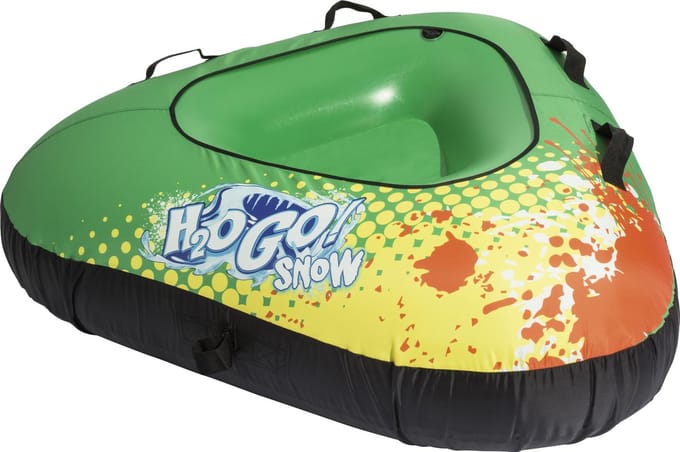 Bestway Opblaasbare slee met stoffen hoes Winter Rush 142 cm 39053