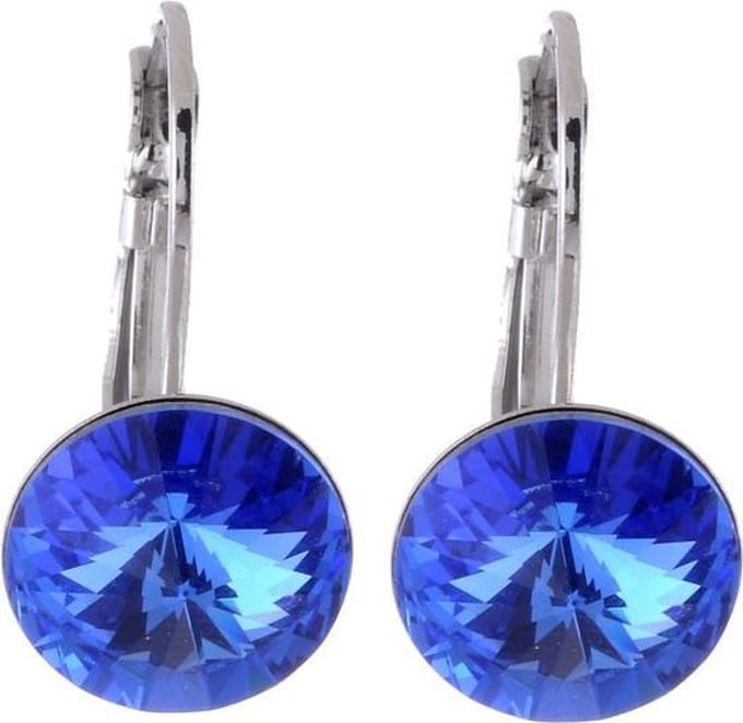 Behave Oorhangers Dames - rond 12 mm diameter - Oorbellen 2.2 cm lang