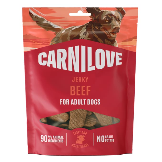 100g Rund Carnilove Dog Jerky Snack Hond