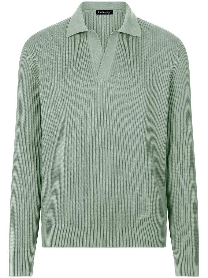 Polo trui Van Louis Sayn groen