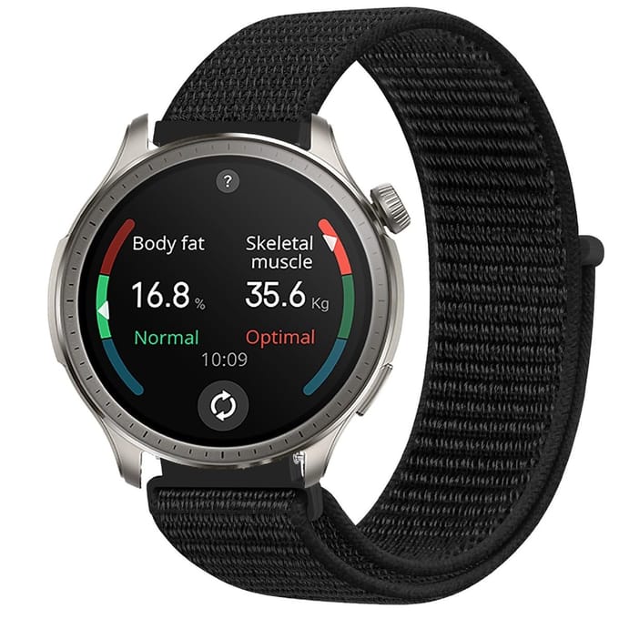 Dailygoods - Nylon Horlogeband 22mm voor Amazfit Balance