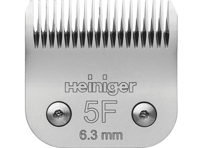 Heiniger Saphir Messenset nr. 5F – 6,3 mm scheerkop voor paarden en honden