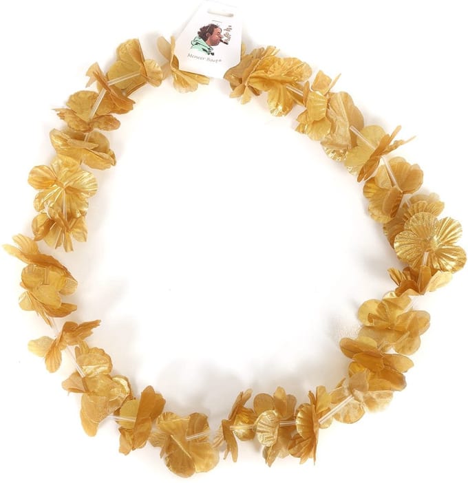 Hawaii Slinger Goud - bloemslinger