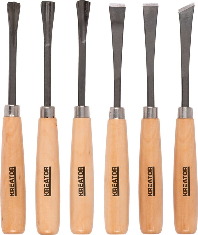 Kreator - Hand tools - KRT452003 - Mini gravure set - 6 st.
