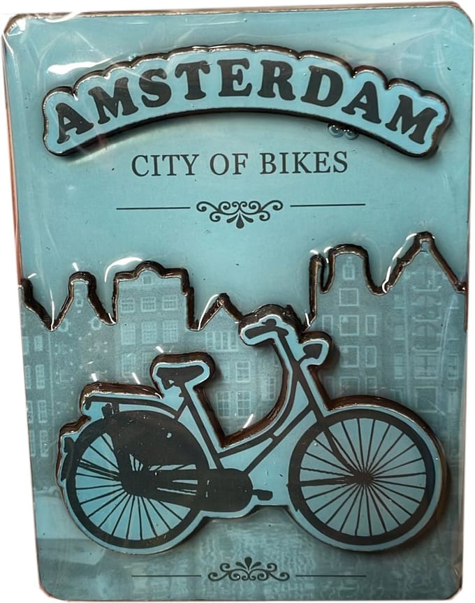 Memoriez 2D Magneet Fiets Petrol