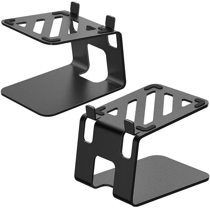 Dailygoods - Set van 2 Desktop Luidsprekerstandaarden voor Optimale Geluidsprojectie