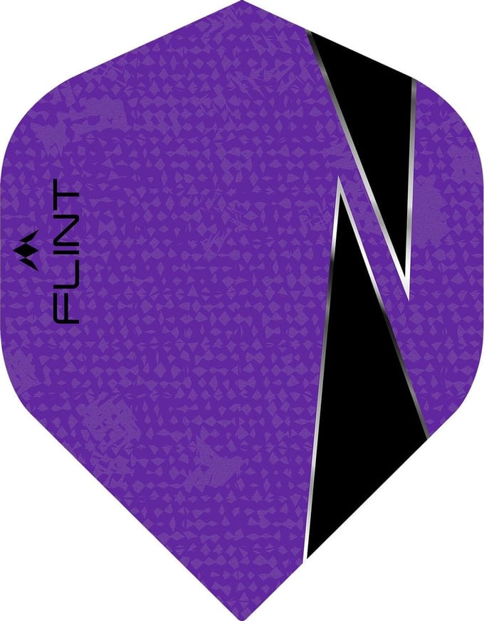 Mission Flint-X Purple Std NO2 - Dart Flights