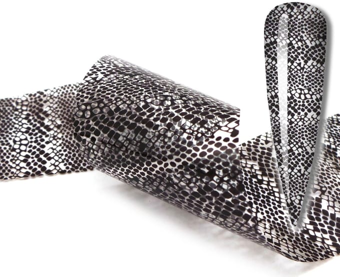 Frezarkowo - Transferfolie - Slangmotief - Nageldecoratie - 100x4cm