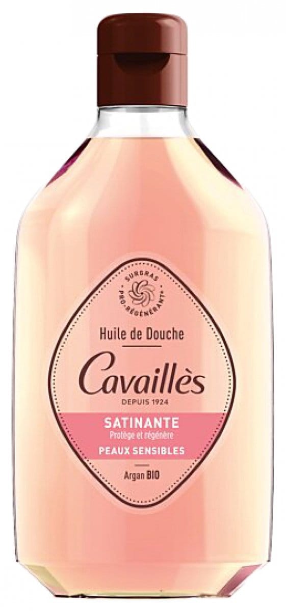Roge Cavailles Satin Shower Oil 250 ml - With Argan And Rose