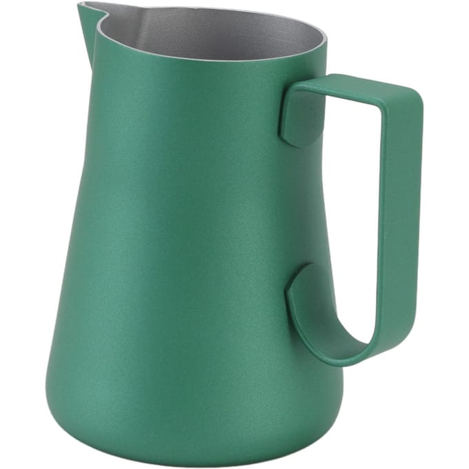Opschuimkan Kan Professioneel Multifunctioneel Voedselkwaliteit Roestvrij Staal Koffie Stoomkan Groen 350ml L blue