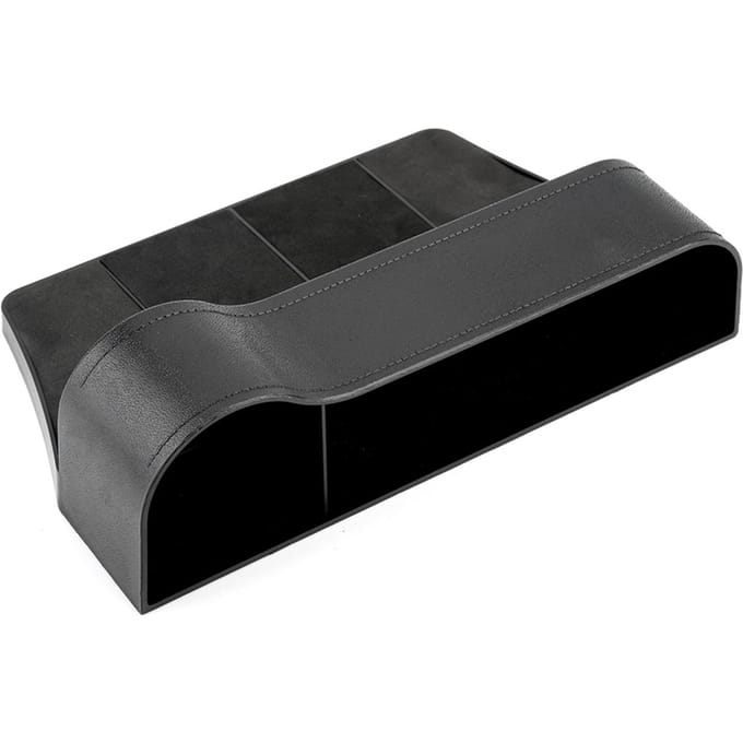 Autostoel Kussengat Organizer Opbergdoos Hoesje Telefoon Sleutel Bekerhouder black