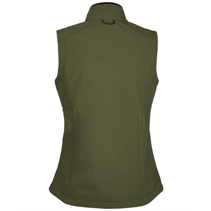 SOLS Dames/dames Rallye Soft Shell Bodywarmer Jacket (Donkergroen)