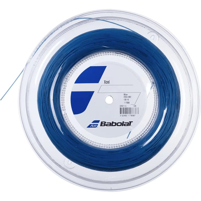 Babolat Xcel Rol Snaren 200m-Blauw