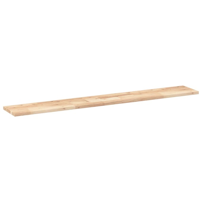 vidaXL - Wandschappen - 3 - st - zwevend - 160x20x2 - cm - onbehandeld - acaciahout