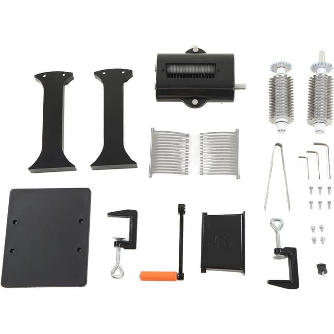 Verticale Handmatige Heavy Duty Vleesblokjes Snijmachine, Vleesvermalser, Jerky Snijmachine met Roestvrijstalen Bladen L black