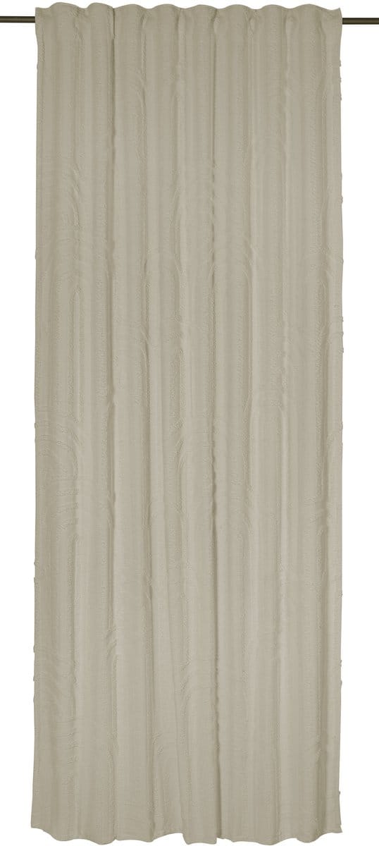Elbersdrucke Gordijn met verborgen lussen Ojala 255x140 cm beige