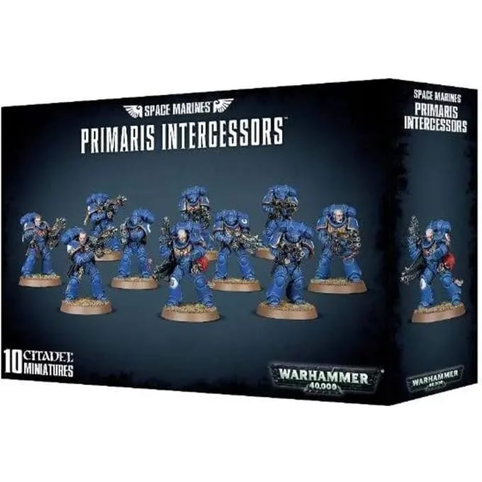 Figurine Games Workshop Warhammer 40k - Space Marine Primaris Intercessors
