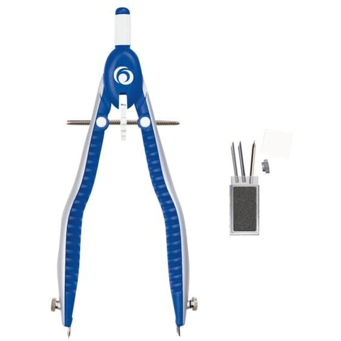 Herlitz quick-set passer my.pen blauw/wit