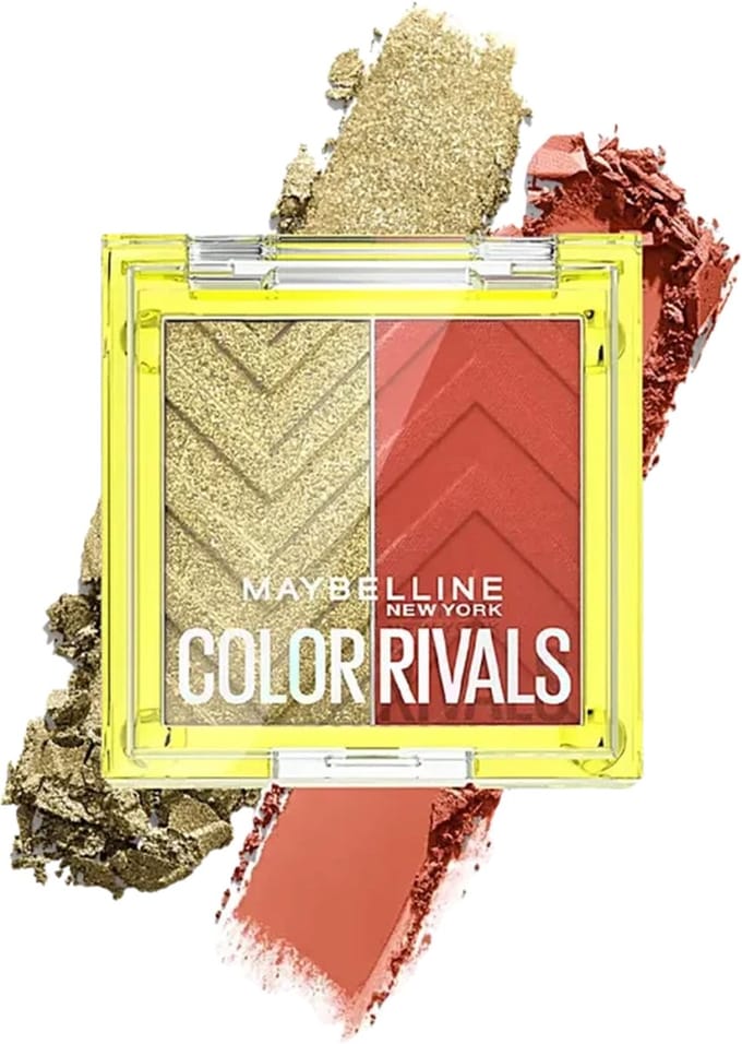 Maybelline Color Rivals Shadow Duo Palette - Chill X Daring