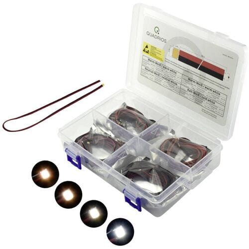 Quadrios LED-assortiment Wit 120 ° 150 mA 3.3 V