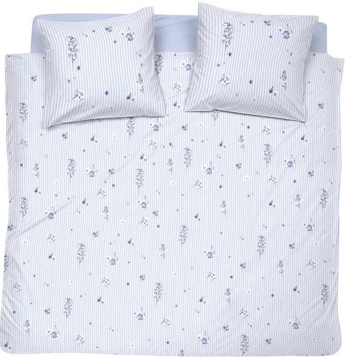 Cinderella Jeanne - Dekbedovertrek - 260 x 200/220 - Extra breed - Blue