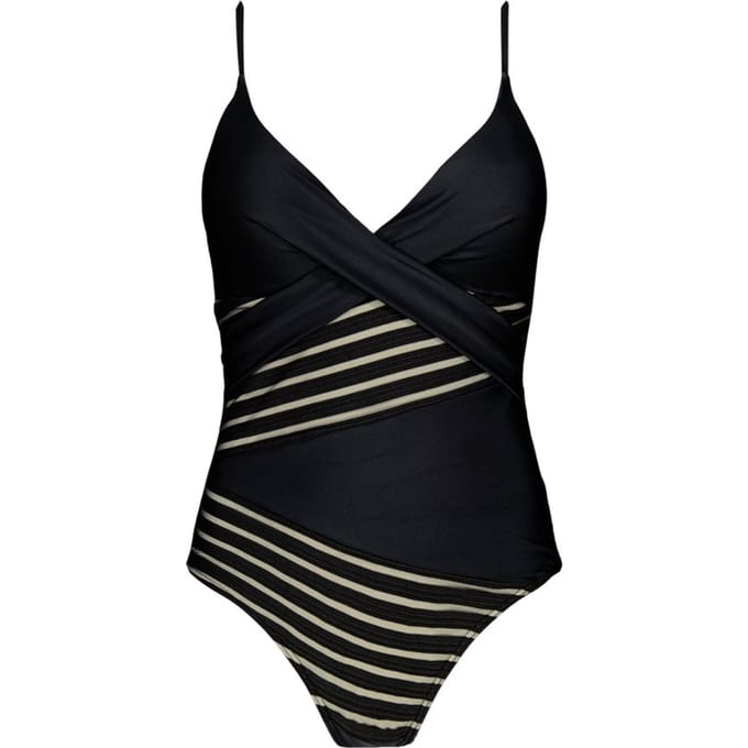 Barts Alira Shaping One Piece Zwart Dames Badpak - Maat 40