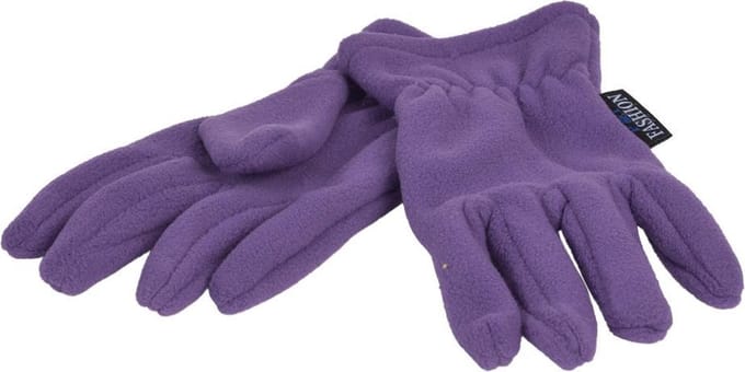 P&T Handschoenen Dames - Micro Fleece - Fel Paars