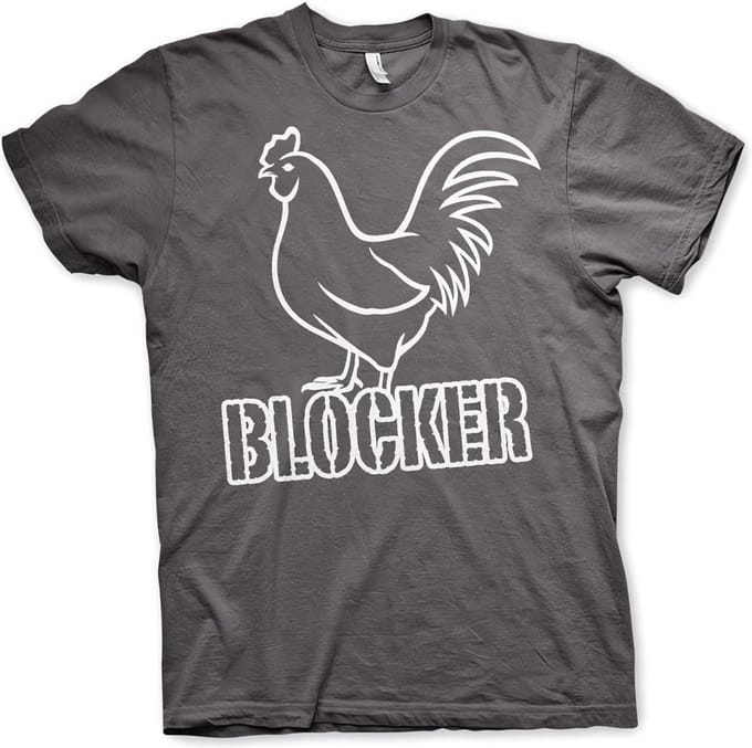 Hybris Cockblocker T-shirt donkergrijs