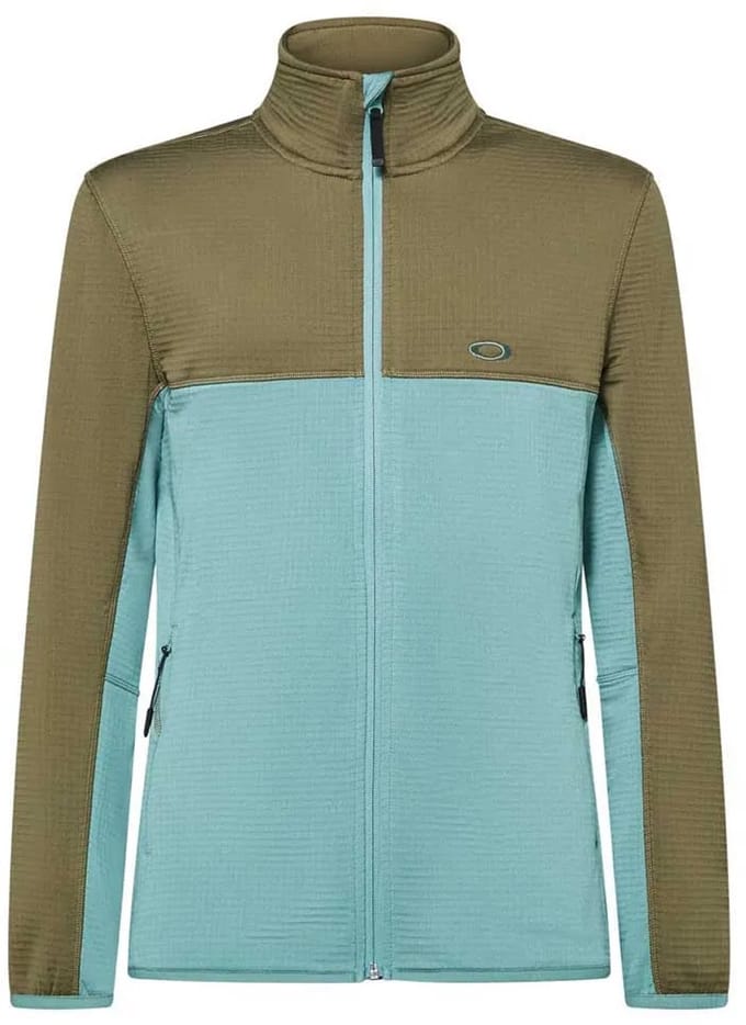 Oakley Apparel Canopy Fleece Met Volledige Rits Groen S Man