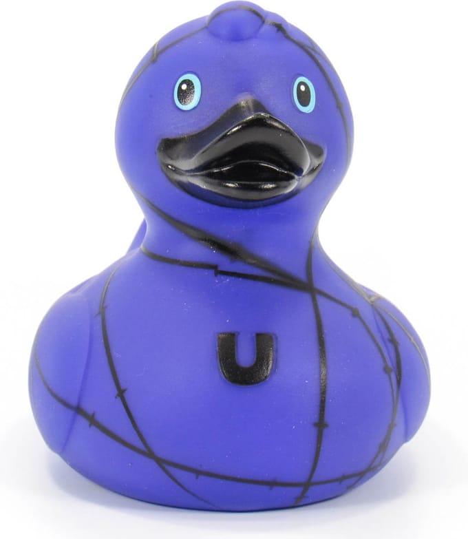 LUXURY GOTHIC DUCK badeendje van BudDuck