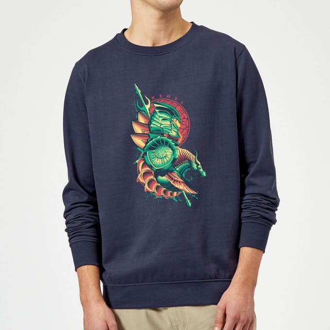 Aquaman Xebel trui - Navy - XL