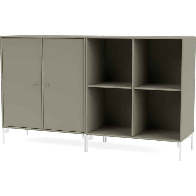 Montana Pair Sideboard - Fennel - Poten 12,6 cm snow