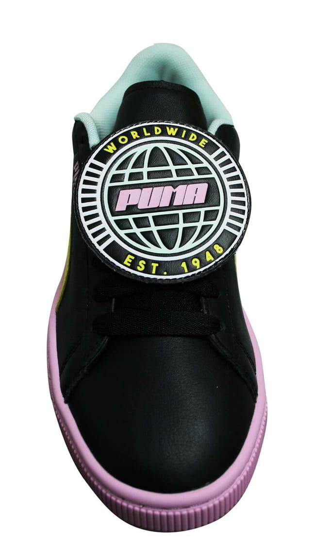 Puma Basket Badge TZ Damestrainers Zwart