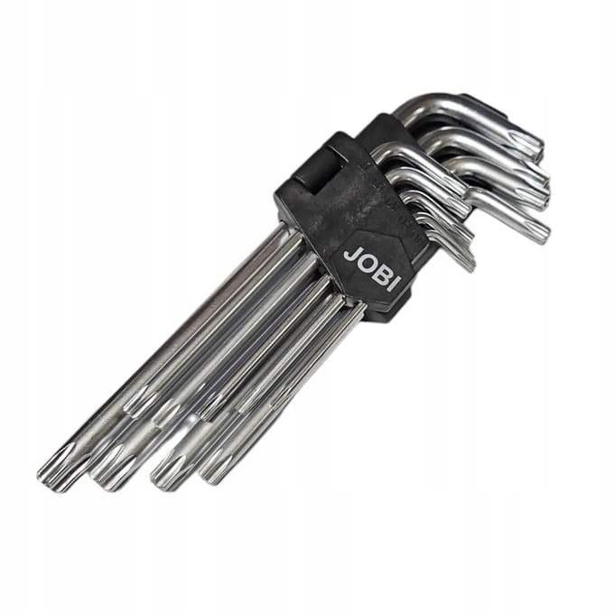JOBIprofi Torx Sleutelset met Gat T10-T50 9 Delig