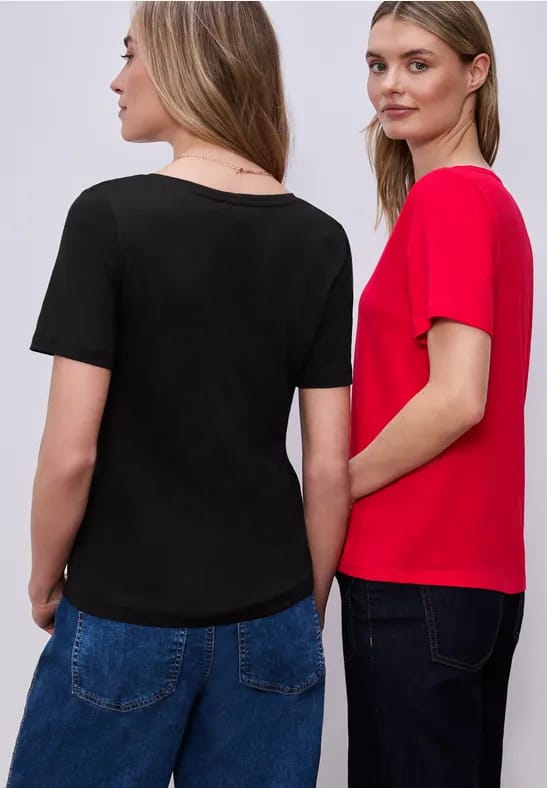Basic Shirt in een 2-pack