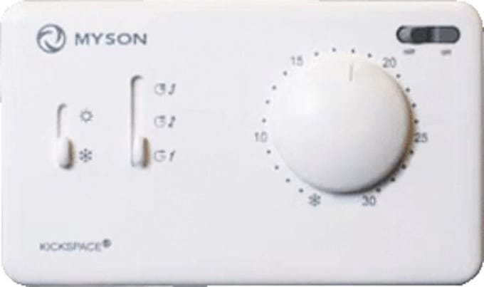 Myson Kickspace Thermoregelunit Wit