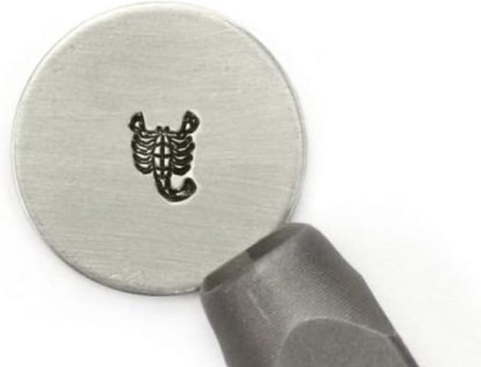 Slagstempel Schorpioen | Hoogte 6mm