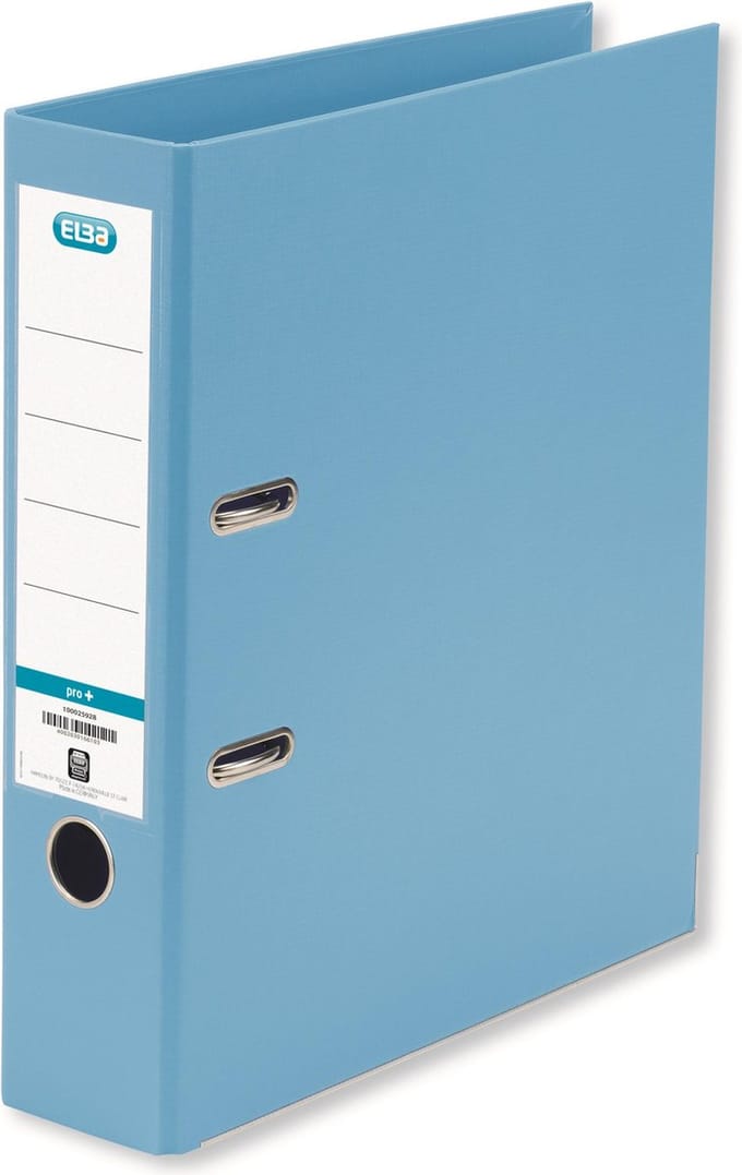 ELBA Smart Pro+ - Ordner A4 - 80 mm - oceaan blauw - doos van 10 stuks