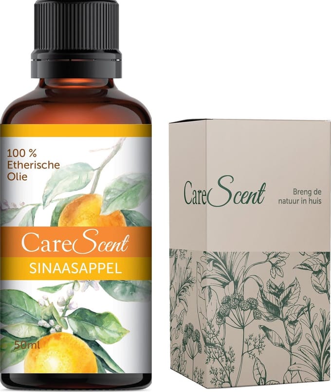 CareScent Sinaasappel Olie - Etherisch - Aromatherapie - Essentiële Olie - Geur Aroma Diffuser - 50 ml