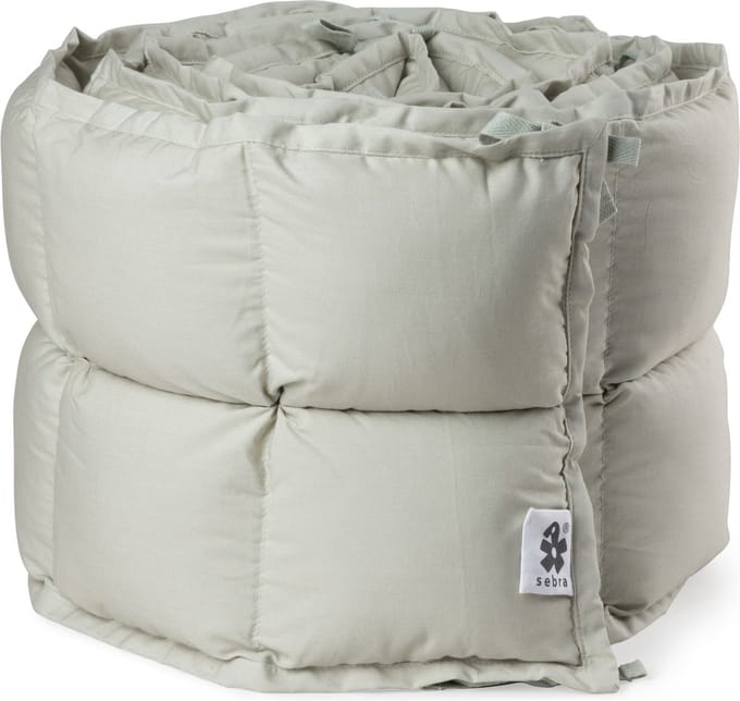 Sebra Bedomrander Kapok Mist Green