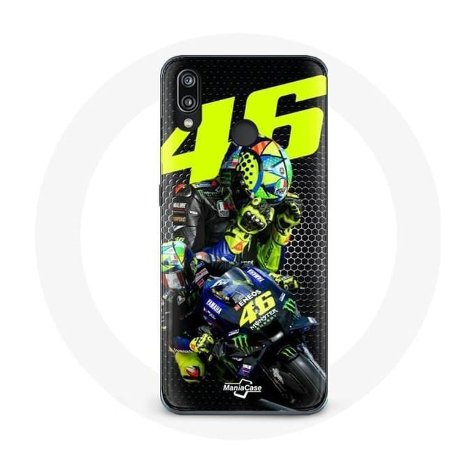 Coque pour Huawei P20 Lite Valentino Rossi motoGP 46 Pilote de vitesse